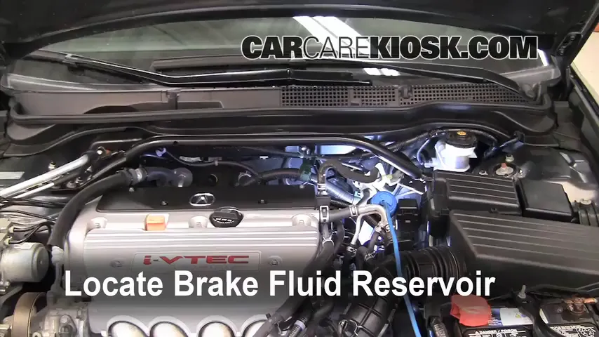 2008 Acura TSX 2.4L 4 Cyl. Brake Fluid